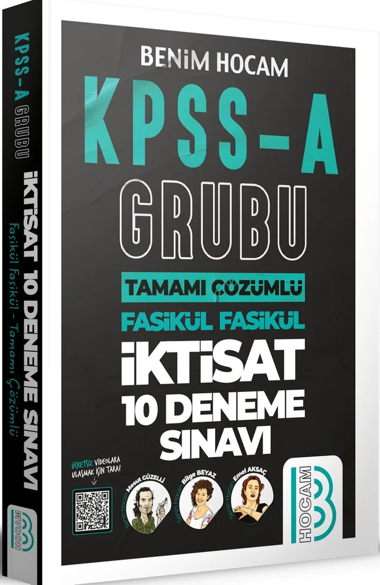 2021 KPSS A Grubu Tamamı Çözümlü İktisat 10 Deneme Sınavı