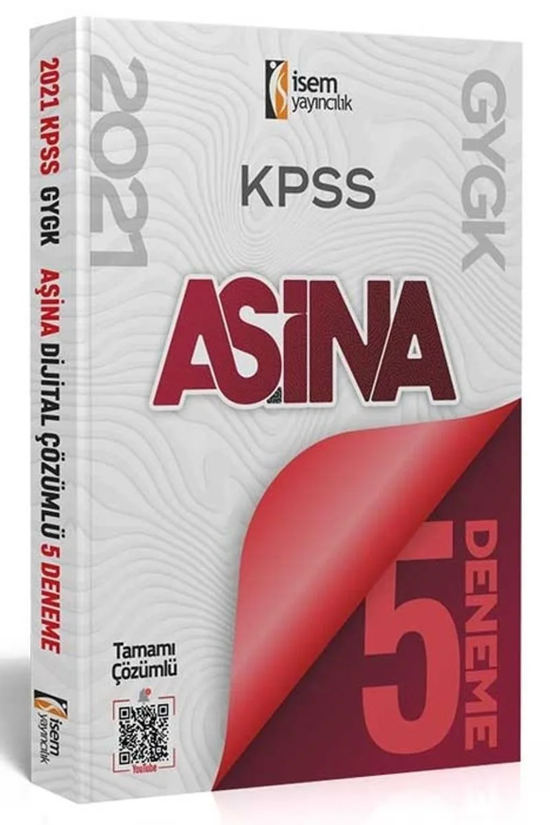 2021 KPSS Aşina Genel Yetenek Genel Kültür Tamamı Çözümlü 5 Deneme
