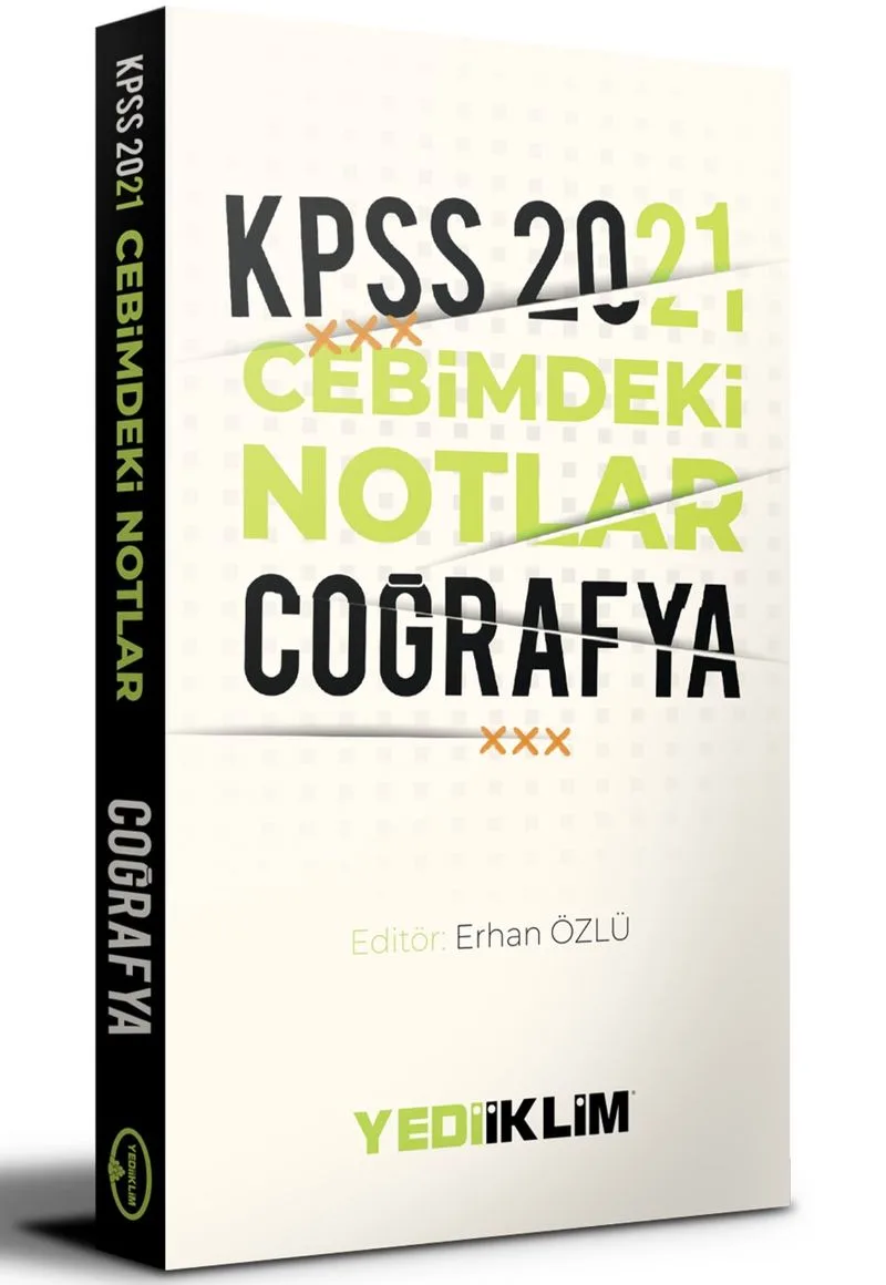 2021 KPSS Cebimdeki Notlar Coğrafya