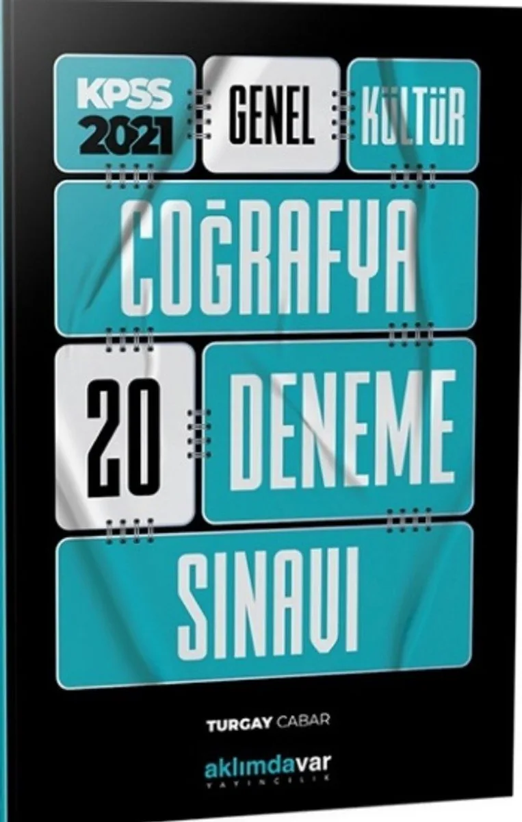 2021 KPSS Coğrafya 20 Deneme