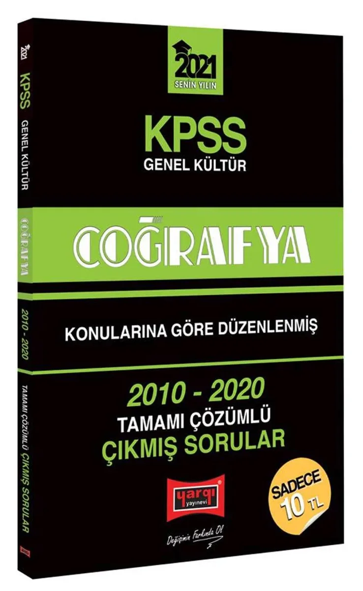 2021 KPSS Coğrafya Konularına Göre Düzenlenmiş Tamamı Çözümlü Çıkmış Sorular