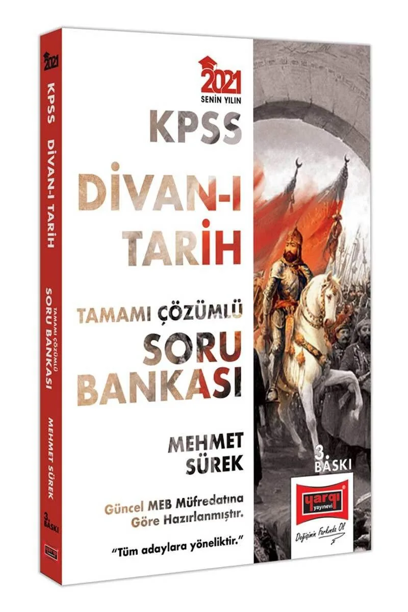 2021 KPSS Divan-ı Tarih Tamamı Çözümlü Soru Bankası