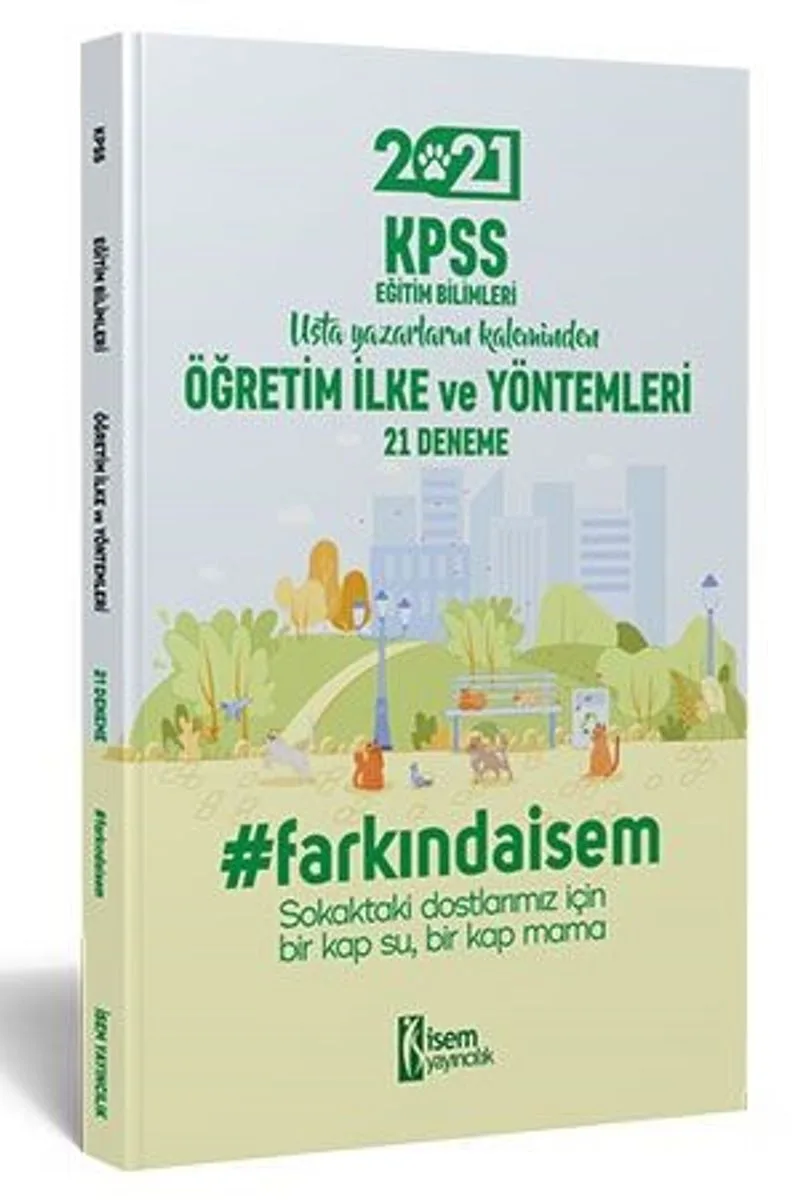 2021 KPSS Eğitim Bilimleri Öğretim İlke ve Yöntemleri 21 Deneme