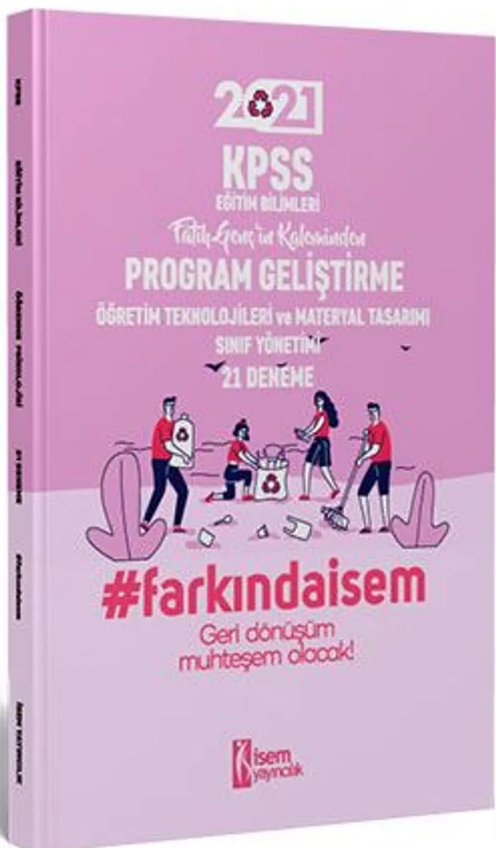 2021 KPSS Eğitim Bilimleri Program Geliştirme 21 Deneme