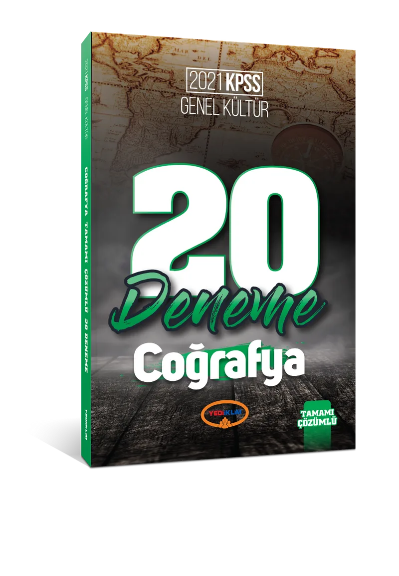 2021 KPSS Genel Kültür Coğrafya Tamamı Çözümlü 20 Deneme