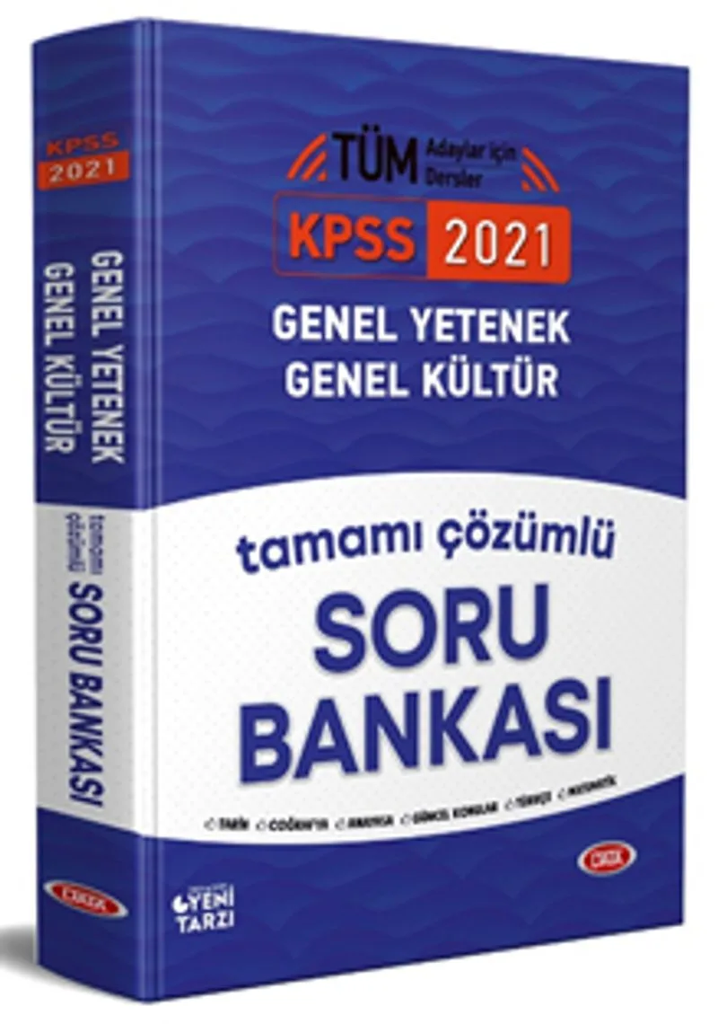 2021 KPSS Genel Yetenek Genel Kültür Tamamı Çözümlü Soru Bankası