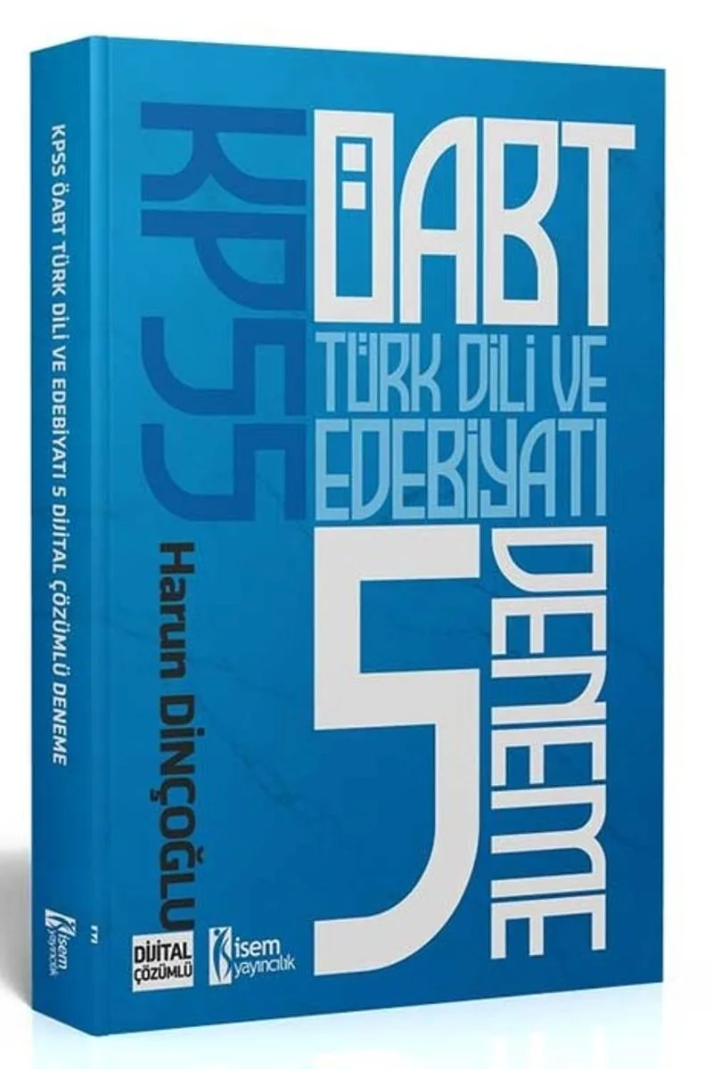 2021 KPSS ÖABT Türk Dili ve Edebiyatı Öğretmenliği Tamamı Çözümlü 5 Deneme