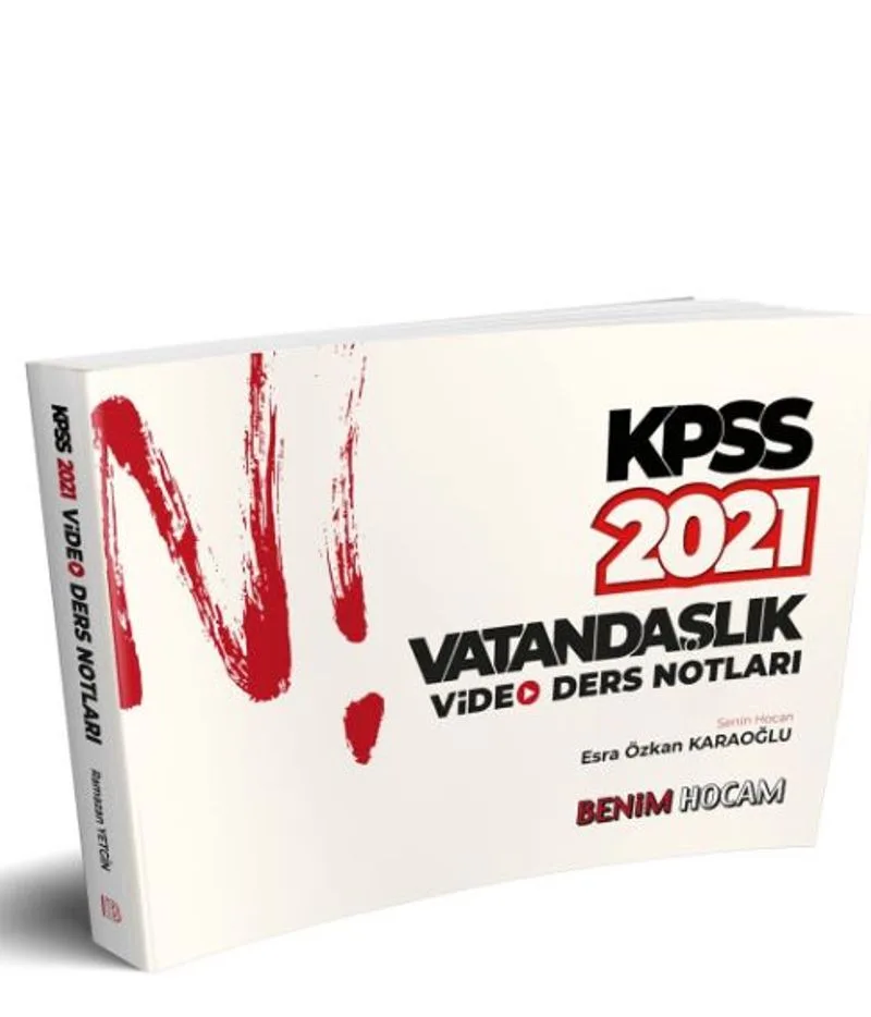 2021 KPSS Vatandaşlık Video Ders Notları
