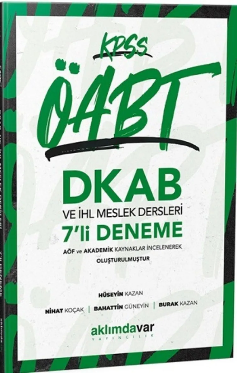 2021 ÖABT Din Kültürü ve Ahlak Bilgisi Öğretmenliği 7 Deneme