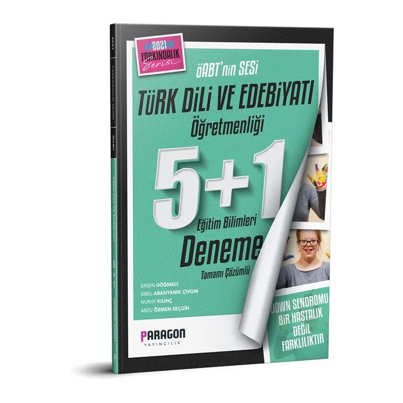 2021 ÖABT Farkındalık Serisi Çözümlü Türk Dili ve Edebiyatı 5 Deneme +1 Eğitim Bilimleri Denemesi