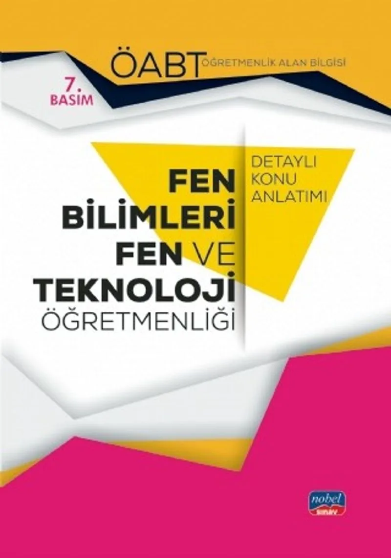 2021 ÖABT Fen Bilimleri ve Teknoloji Öğretmenliği - Öğretmenlik Alan Bilgisi - Detaylı Konu Anlatımı