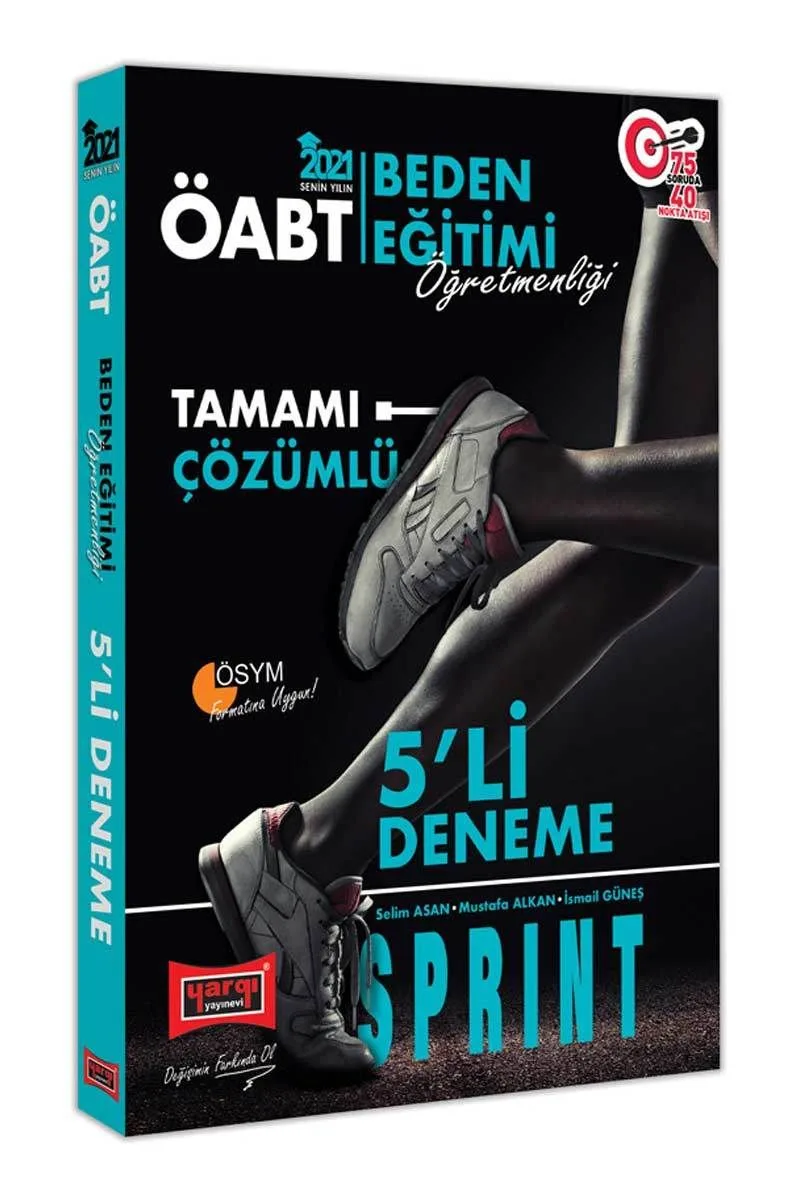 2021 ÖABT Sprint Beden Eğitimi Öğretmenliği Tamamı Çözümlü 5'li Deneme
