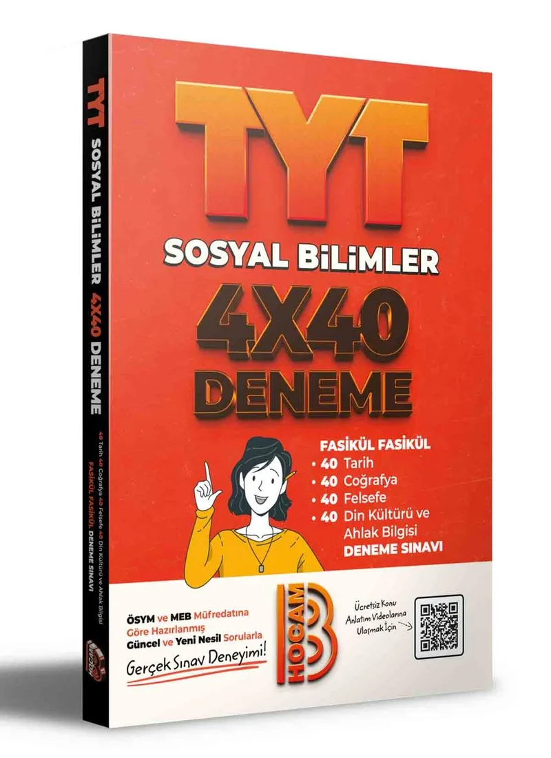 2021 TYT Sosyal Bilimler 4x40 Fasikül Denemeler