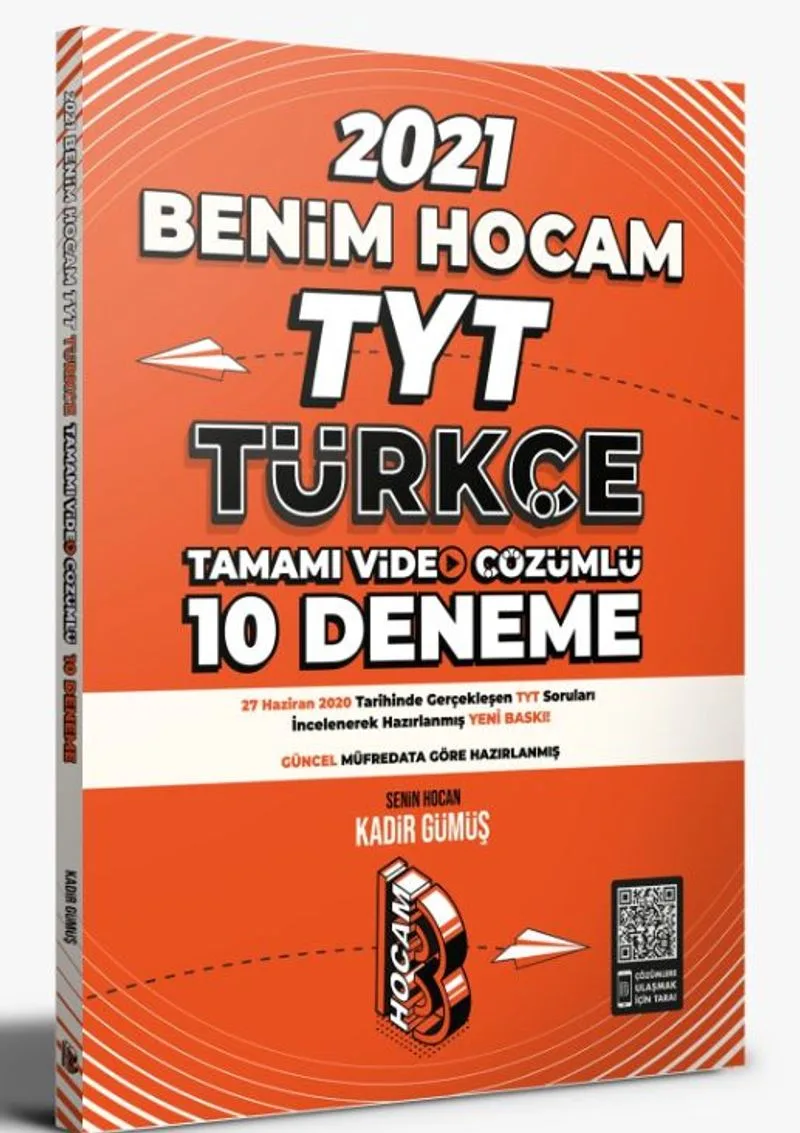 2021 TYT Türkçe Tamamı Video Çözümlü 10 Deneme Sınavı