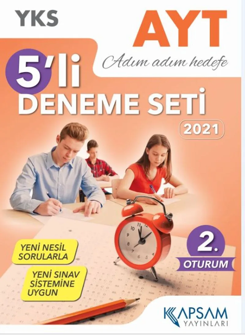 2021 YKS AYT 5'li Deneme Sınavı 2. Oturum
