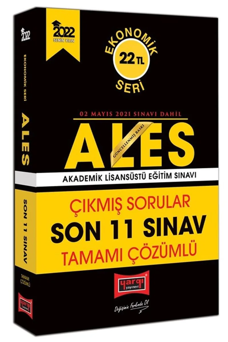 2022 ALES Ekonomik Seri Tamamı Çözümlü Çıkmış Sorular Son 11 Sınav