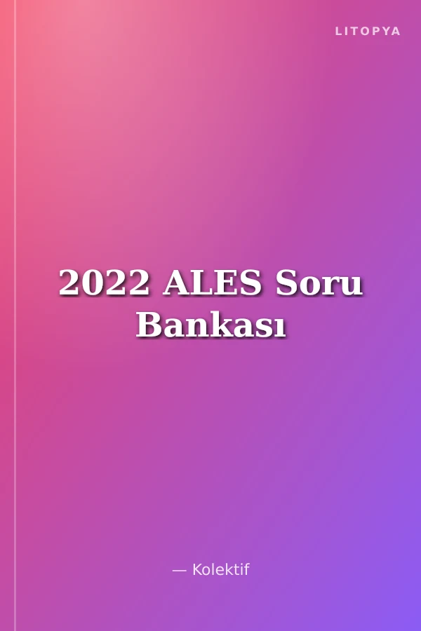 2022 ALES Soru Bankası