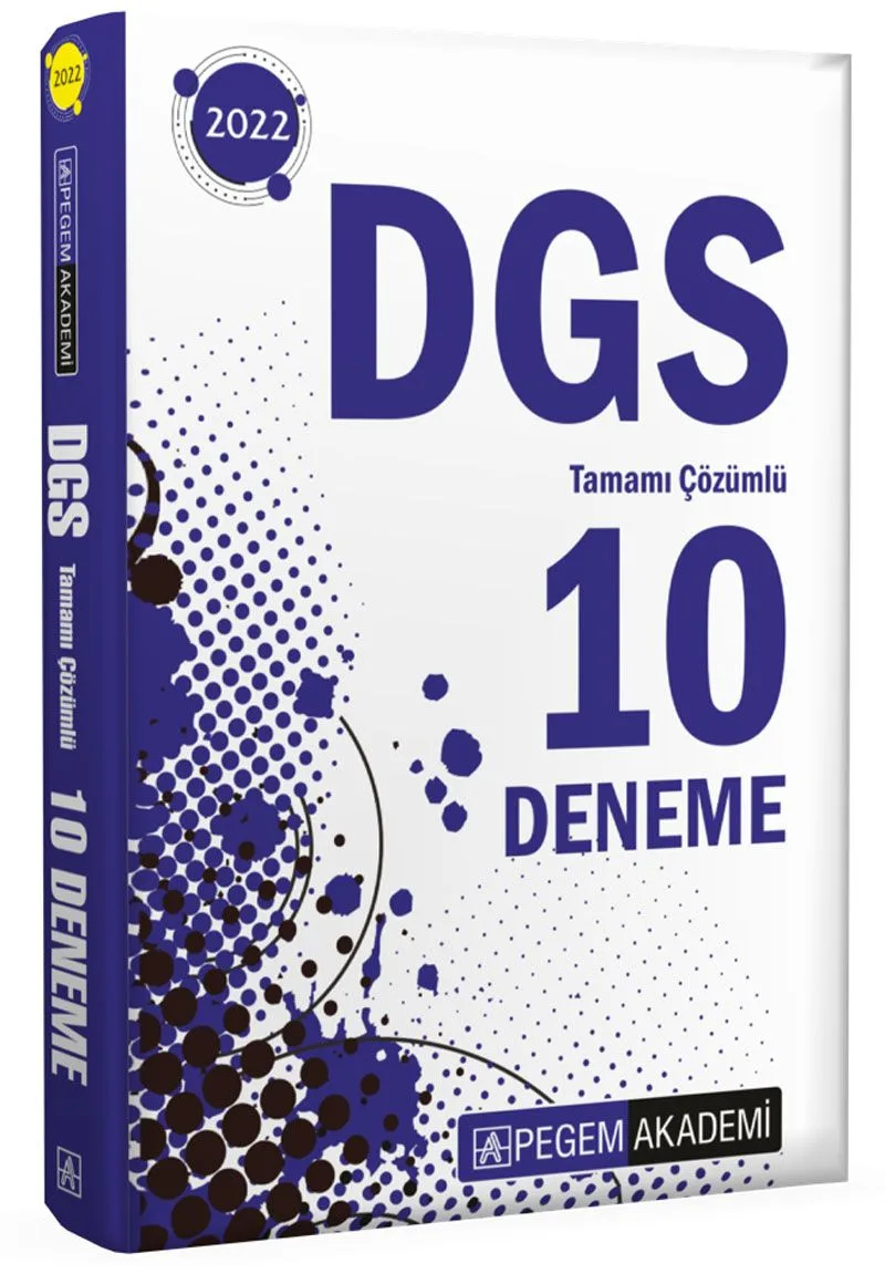 2022 DGS Tamamı Çözümlü 10 Deneme (Fasikül)