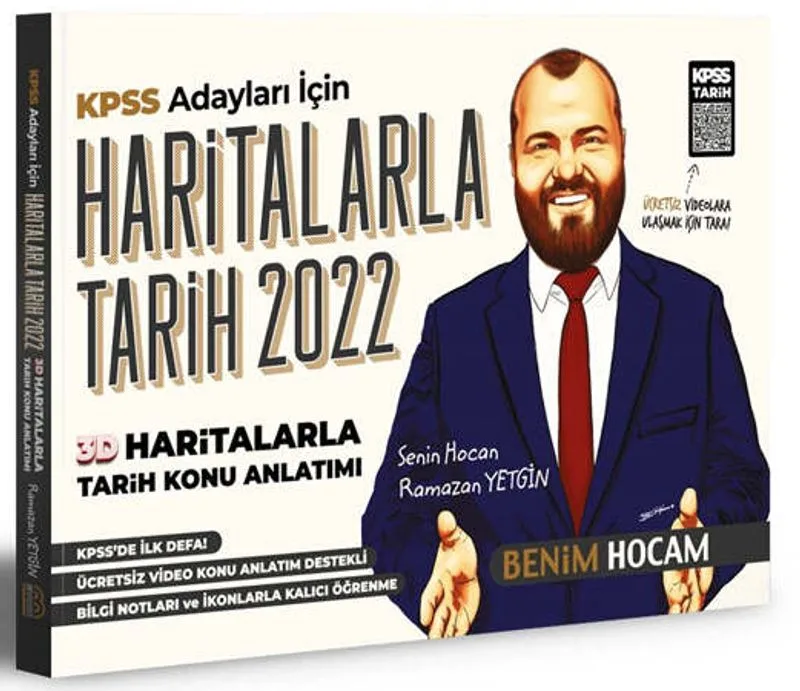 2022 KPSS 3D Haritalarla Tarih Konu Anlatımı