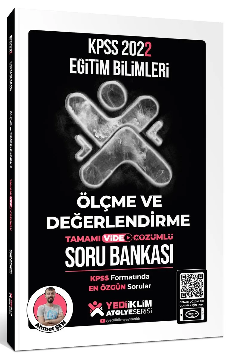 2022 KPSS Eğitim Bilimleri Atölye Serisi Ölçme ve Değerlendirme Tamamı Video Çözümlü Soru Bankası