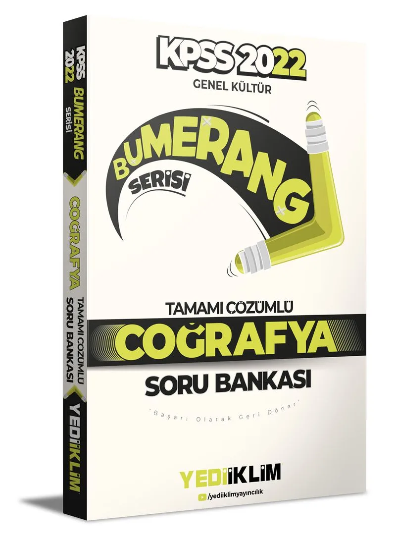 2022 KPSS Genel Kültür Bumerang Coğrafya Tamamı Çözümlü Soru Bankası