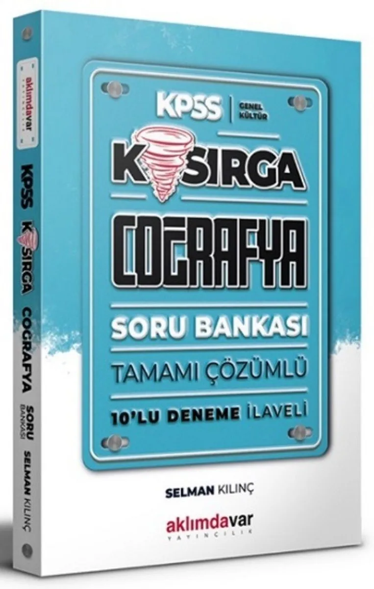 2022 KPSS Genel Kültür Kasırga Coğrafya Tamamı Çözümlü Soru Bankası