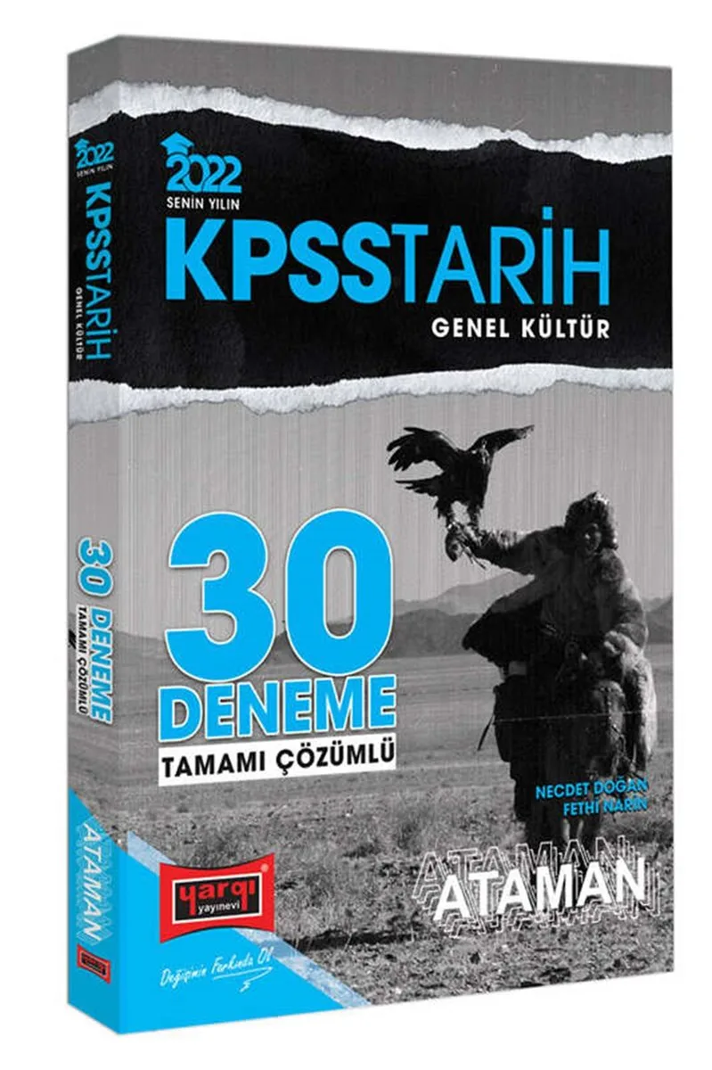 2022 KPSS Genel Kültür Tarih Ataman Tamamı Çözümlü 30 Deneme