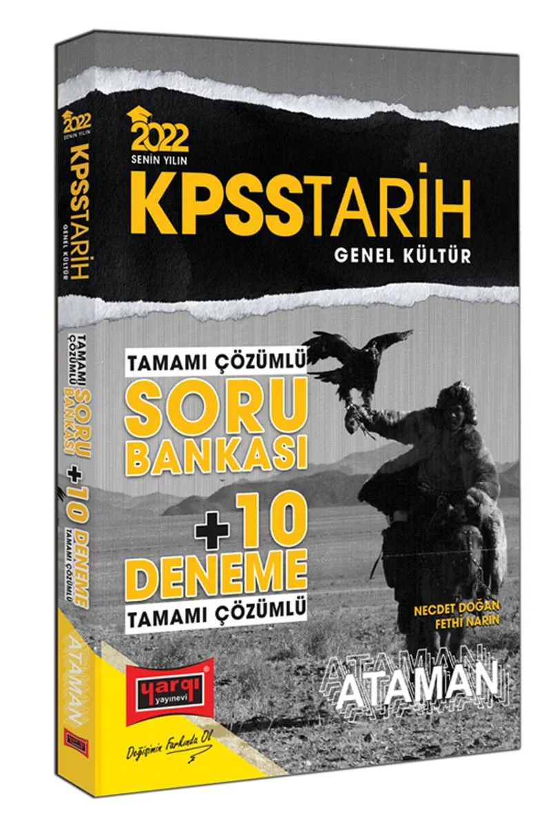2022 KPSS Genel Kültür Tarih Ataman Tamamı Çözümlü Soru Bankası + 10 Deneme