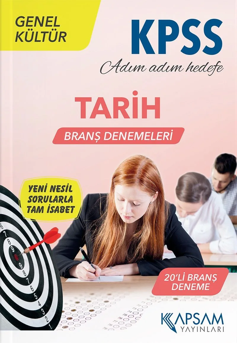 2022 KPSS Genel Kültür Tarih Branş Denemeleri 20 Deneme