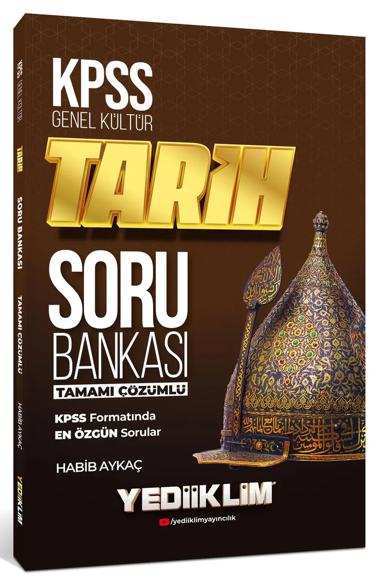 2022 KPSS Genel Kültür Tarih Tamamı Çözümlü Soru Bankası