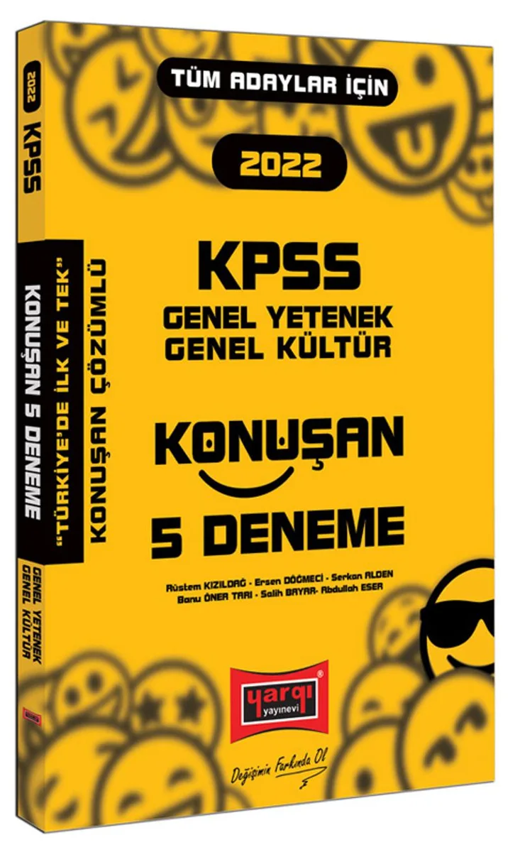 2022 KPSS Genel Yetenek Genel Kültür Konuşan 5 Deneme