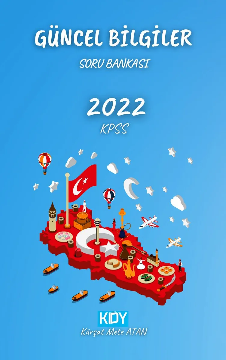 2022 KPSS Güncel Bilgiler Soru Bankası (40 Adet Deneme)