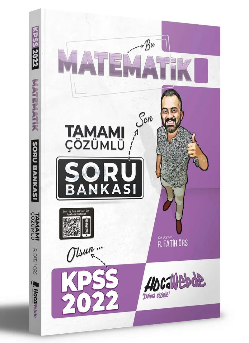 2022 KPSS Matematik Tamamı Çözümlü Soru Bankası