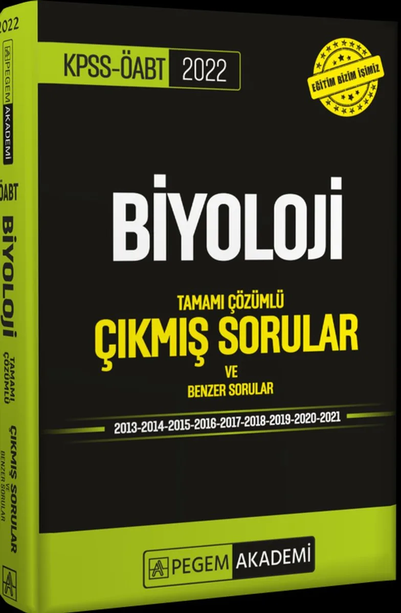 2022 KPSS ÖABT Biyoloji Tamamı Çözümlü Çıkmış Sorular