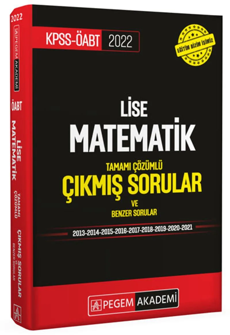 2022 KPSS ÖABT Lise Matematik Çıkmış Sorular