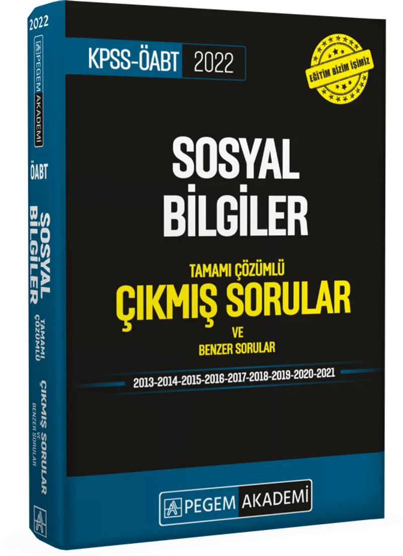 2022 KPSS ÖABT Sosyal Bilgiler Tamamı Çözümlü Çıkmış Sorular ve Benzer Sorular