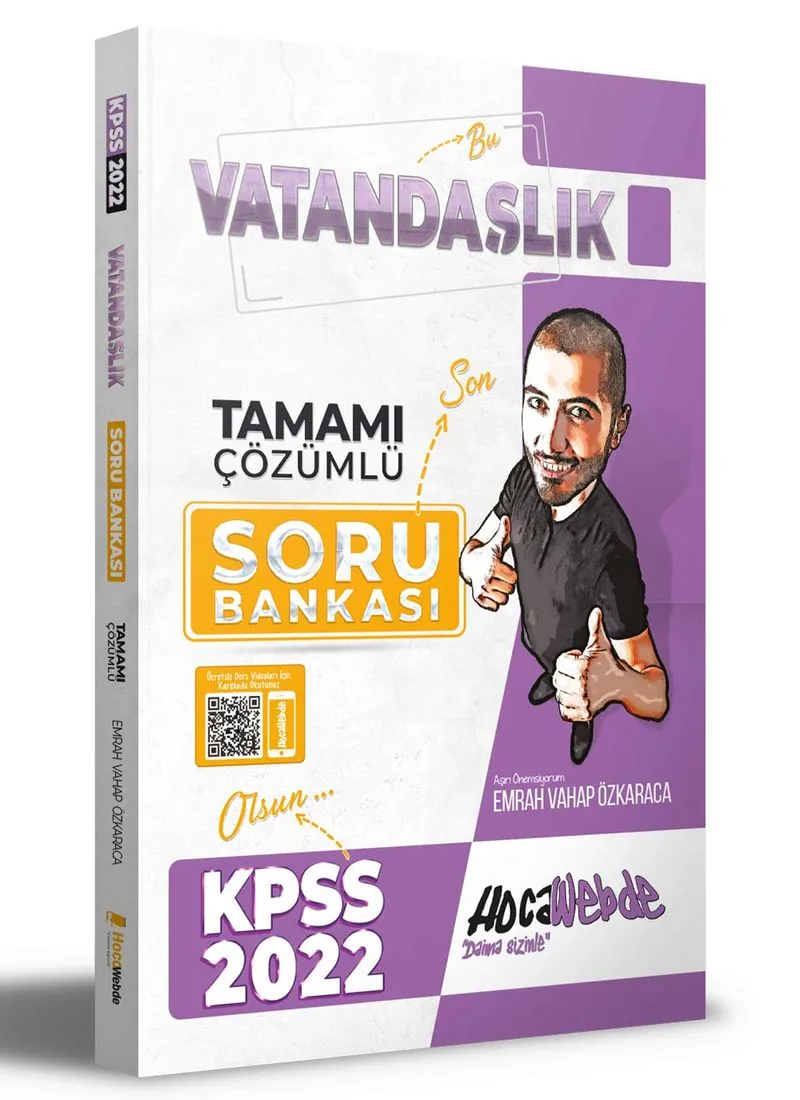 2022 KPSS Vatandaşlık Tamamı Çözümlü Soru Bankası