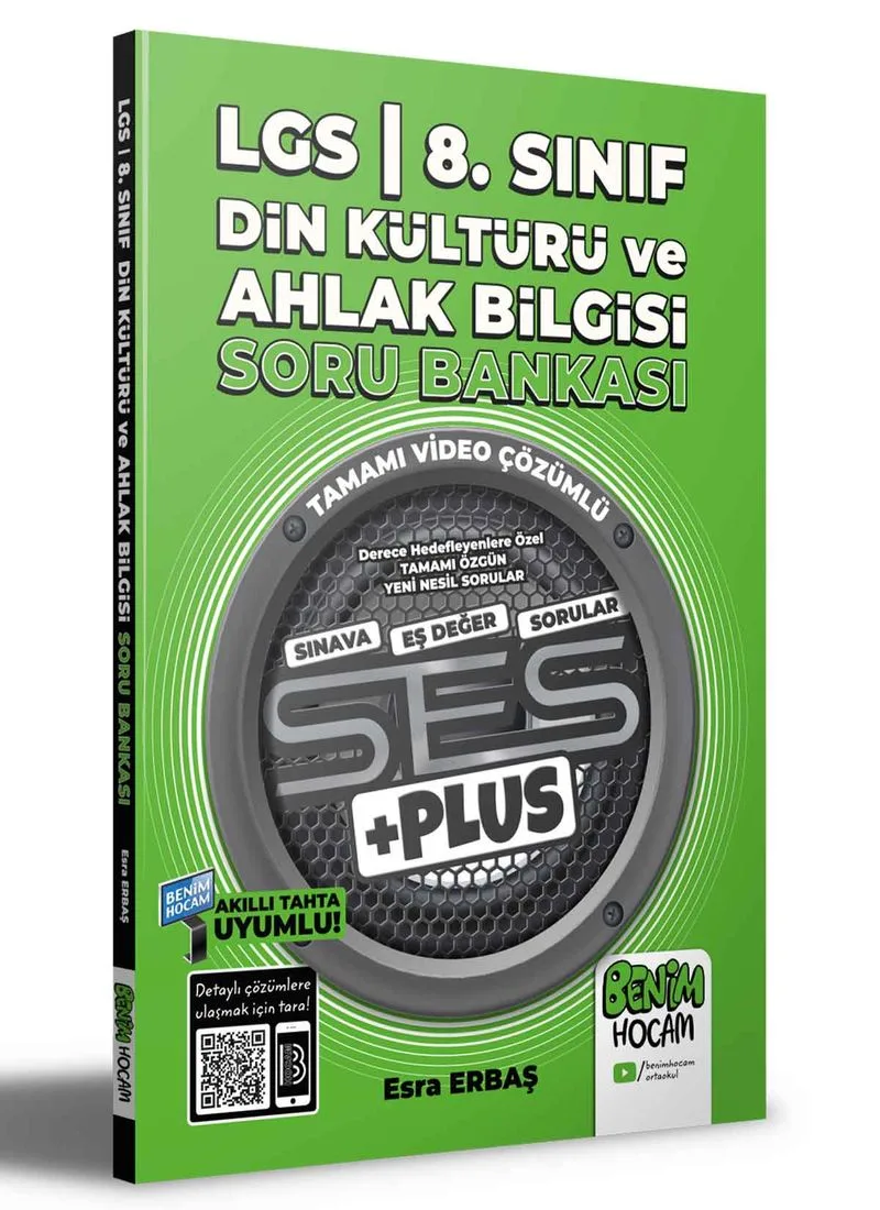 2022 LGS 8.Sınıf Din Kültürü ve Ahlak Bilgisi SES PLUS Soru Bankası