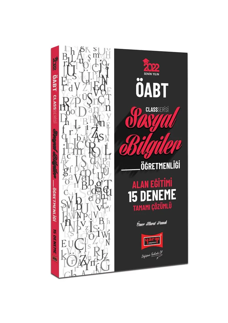 2022 ÖABT Class Sosyal Bilgiler Öğretmenliği Alan Eğitimi 15 Deneme Sınavı