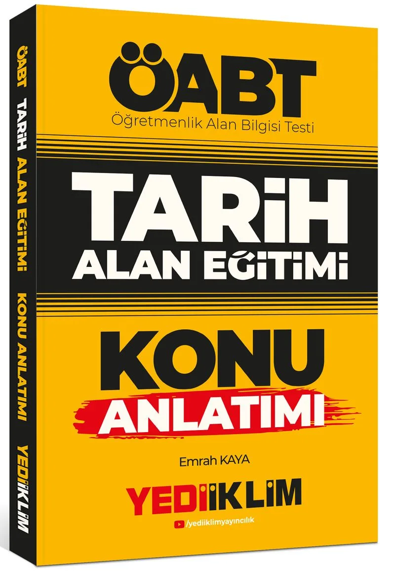 2022 ÖABT Tarih Alan Eğitimi Konu Anlatımı