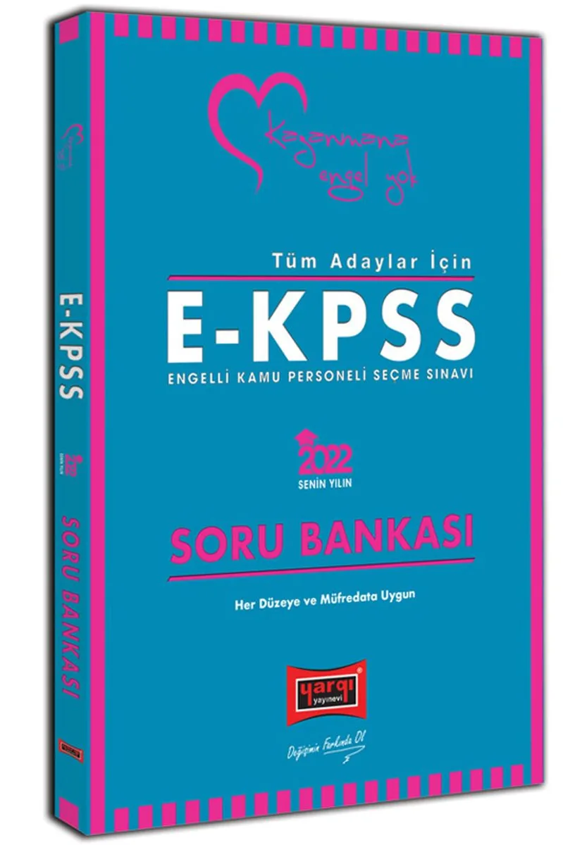 2022 Tüm Adaylar İçin E-KPSS Soru Bankası