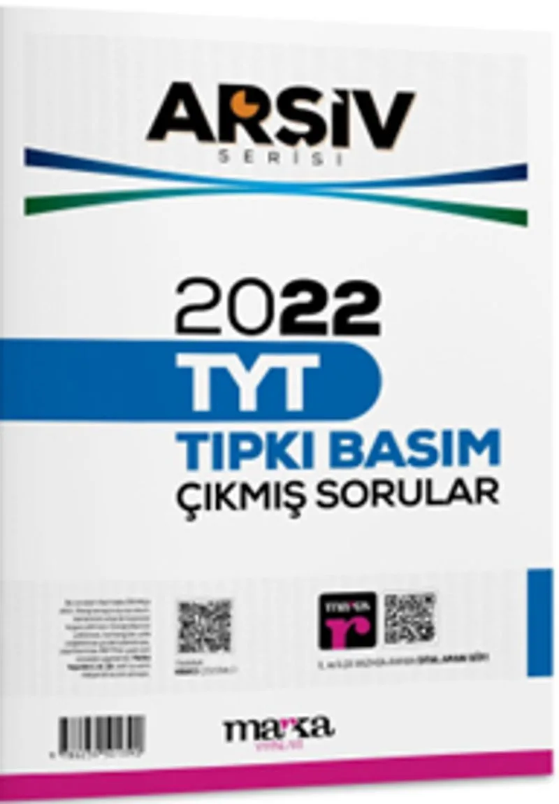 2022 TYT Arşiv Serisi Tıpkı Basım Çıkmış Sorular Tamamı Video Çözümlü