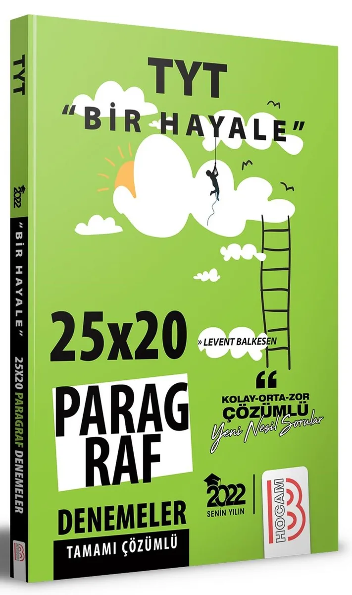 2022 TYT Bir Hayale Serisi Paragraf Denemeleri