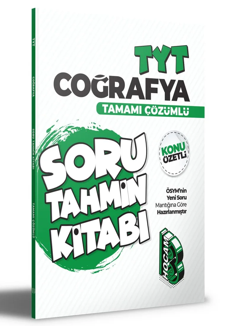 2022 TYT Coğrafya Konu Özetli ve Tamamı Çözümlü Soru Tahmin Kitabı