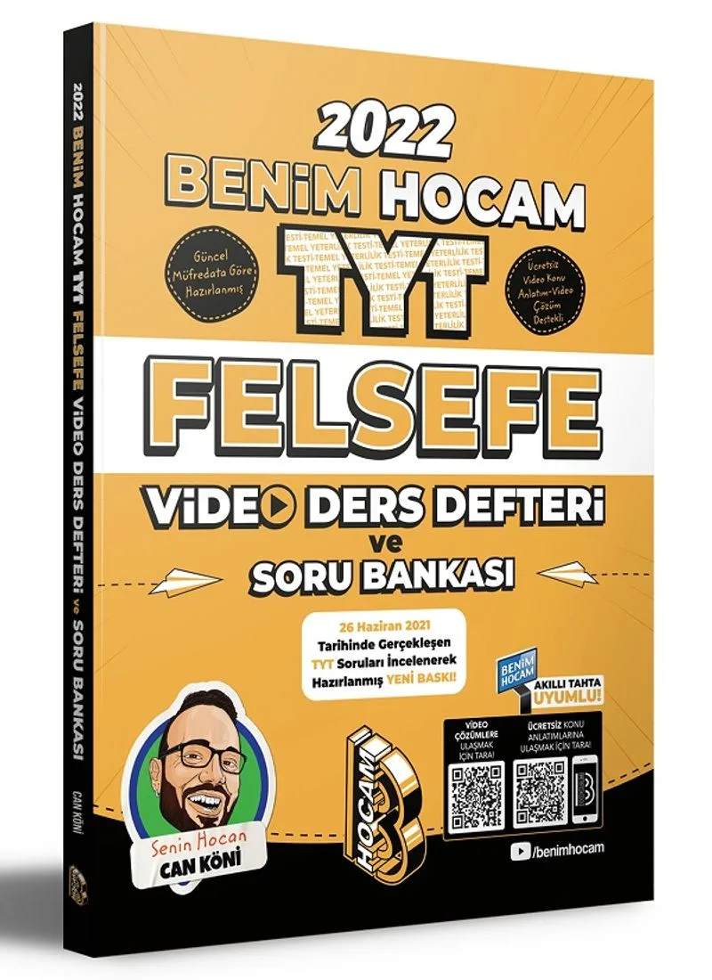 2022 TYT Felsefe Video Ders Defteri ve Soru Bankası