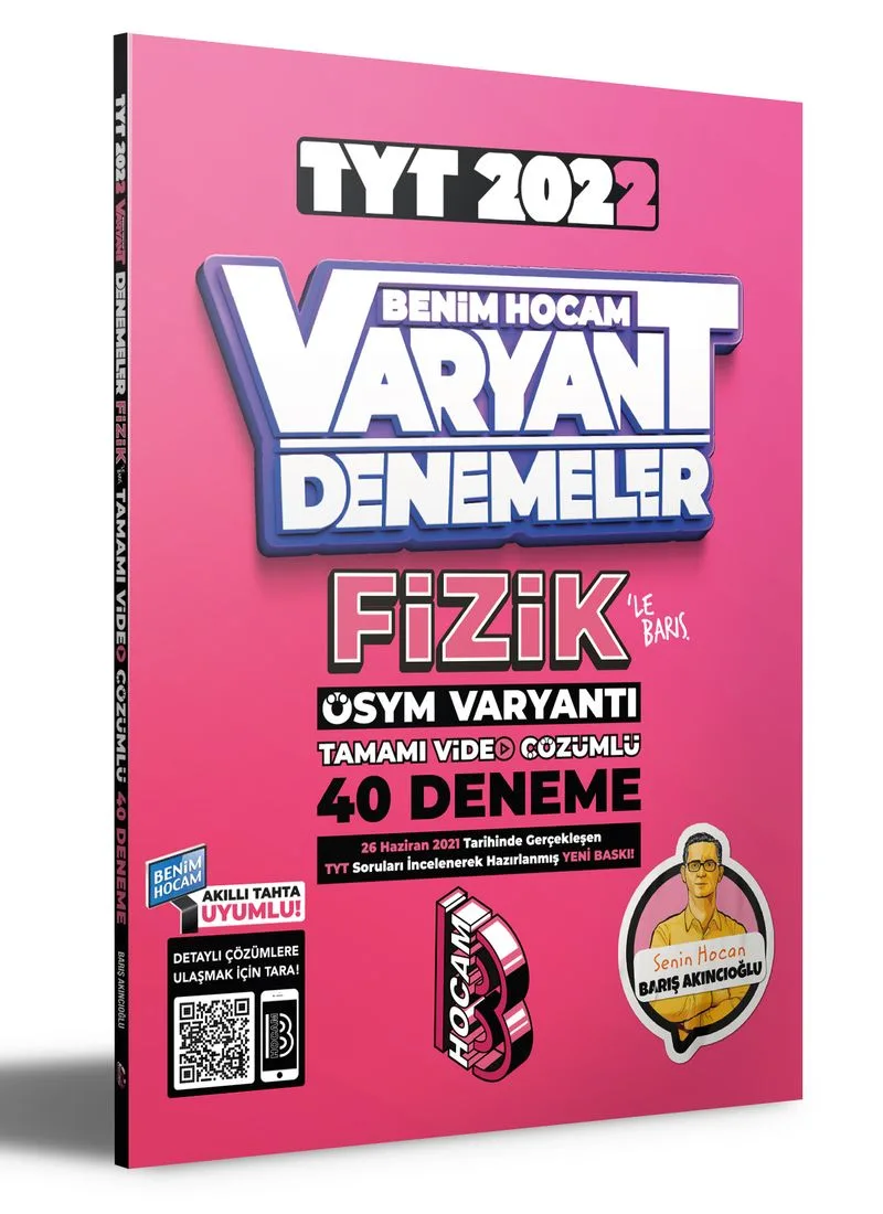 2022 TYT Fizik Tamamı Video Çözümlü 40 Deneme Sınavı