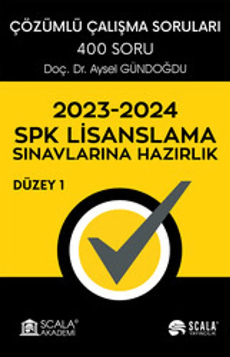 2023-2024 SPK Lisanslama Sınavlarına Hazırlık / Düzey 1