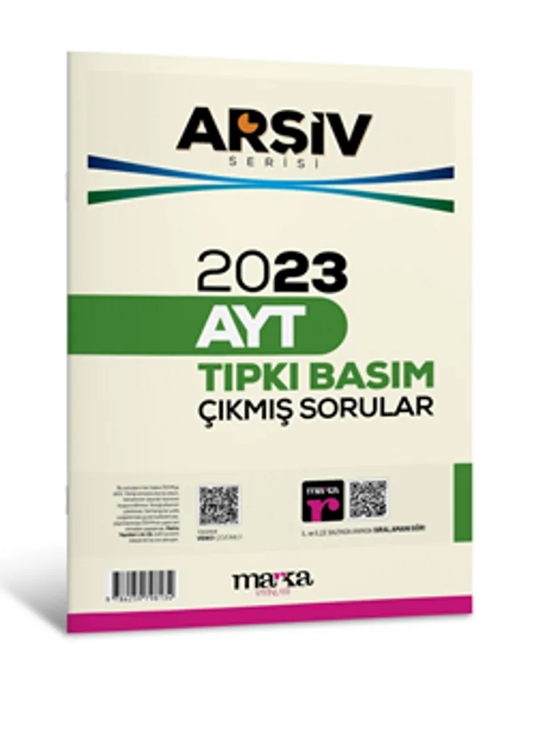 2023 AYT Arşiv Serisi Tıpkı Basım Çıkmış Sorular Tamamı Video Çözümlü