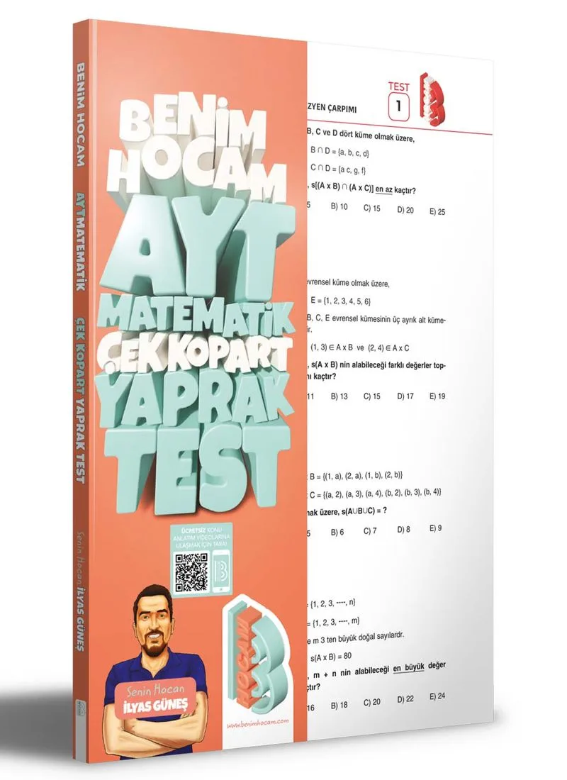 2023 AYT Matematik Çek Kopar Yaprak Test