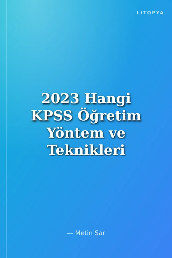 2023 Hangi KPSS Öğretim Yöntem ve Teknikleri Youtube Destekli Ders İzleme Defteri